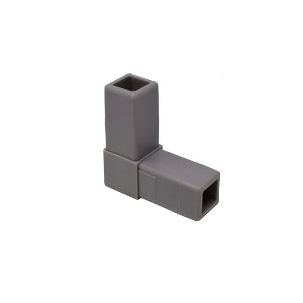 Eztube 2-Way Gray L Connector Hammer Fit 200-301 GY-HF 200-301 GY-HF - main